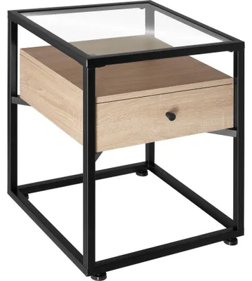 Obrázek produktu pro TecTake 404681, Boční/koncový kávový stolek, Dřevo