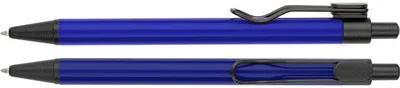 Produktbild von MPM-Quality Kugelschreiber Conis 1 Aluminium Dunkelblau/Grau 1000 Stück