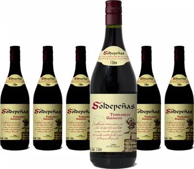 Produktbild von 6 x Félix Solís Castillo De Soldepeñas Tinto  Valdepeñas