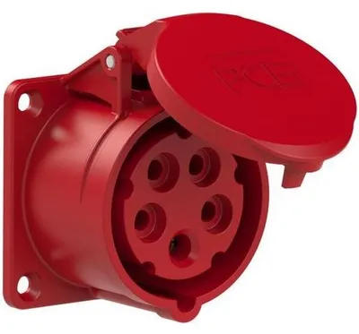 Produktbild von Pce Anbaudose Turbo-Twist 5X16A 6H (315-6Tt Gerade)