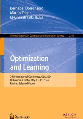 Produktbild von Optimization and Learning