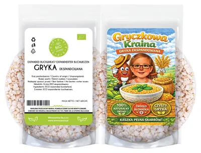 Produktbild von -Puffdinkel – 100 g, ein gesunder Snack für Kinder
