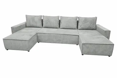 Produktbild von Ecksofa ASTRA U in U-Form, Cordsofa im Cordstoff Zoom 15
