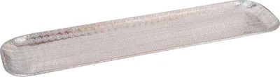 Produktbild von Orientalisches Tablett Kerzentablett Jabar Silber 58cm