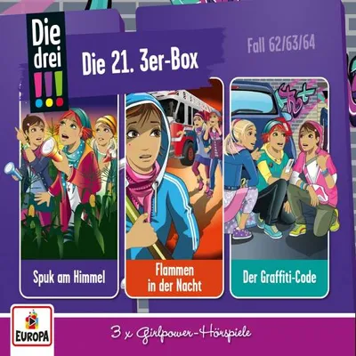 Produktbild von Die drei  -  3er Box 21. Folgen 62-64 (drei Ausrufezeichen)