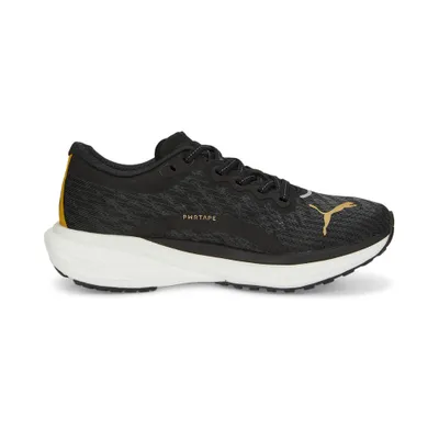Produktbild von Puma Deviate Nitro 2 Laufschuhe Damen schwarz gold Gr 41