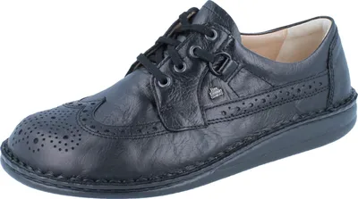 Produktbild von FINN COMFORT York Herren Halbschuhe schwarz Glattleder - Größe: 39