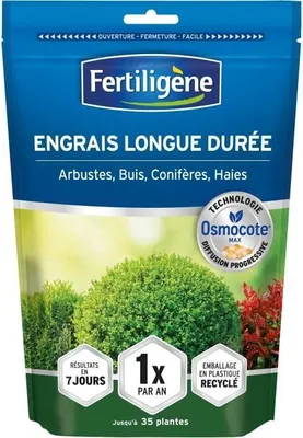 Produktbild von Langzeitdünger für Sträucher, Buchs, Koniferen, Hecken Osmocote max, 700g, Einmal jährlich anwenden, Recycelte Verpackung