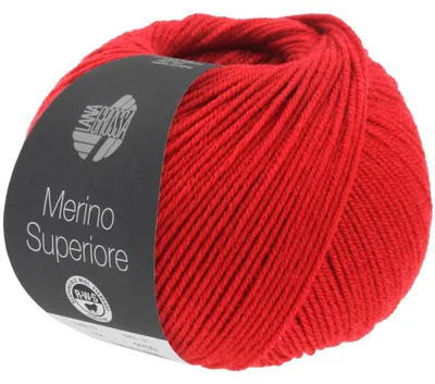 Produktbild von Lana Grossa - Merino Superiore 0030 leuchtendrot