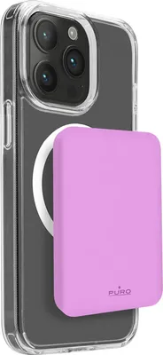 Zdjęcie produktu dla PURO PUFCBB40P2MAGPINK, 4200 mAh, Litowo-polimerowy (LiPo), Bezprzewodowe ładowanie, 3,7 V, Różowy