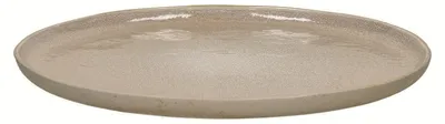 Produktbild von Pomax Spiro Speiseteller aus Steinzeug, Muschelweiß, Ø 27 cm