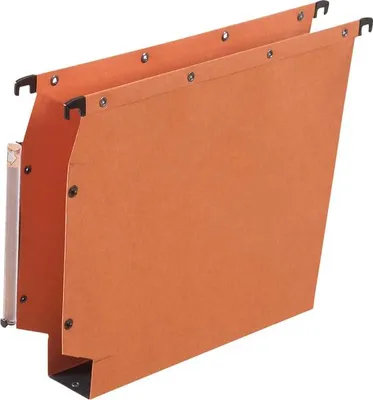 Image de Elba - Dossier suspendu AVZ Mark5 A4 fond en U 50 mm orange | 25 pièces