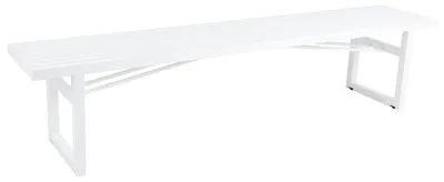 Produktbild von Bank Vevi 200 x 45 x 41 cm Aluminium Weiß