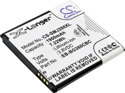 Produktbild von TECHTEK Akku Kompatibel mit [Samsung] Galaxy Core Prime, Galaxy Core Prime CDMA, Galaxy Core Prime TD-LTE, Galaxy Core Prime Value Edition, Galaxy J2