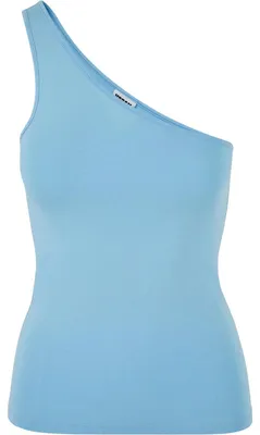 Produktbild von Urban Classics - Oberteil Asymmetrisch für Damen TN1581 (L) (Baltisches Blau)