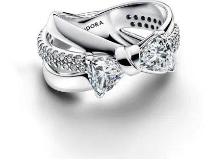 Produktbild von Pandora Sterling silver Cubic Zirconia Clear 193553C01 Damenring, Ringgröße:50