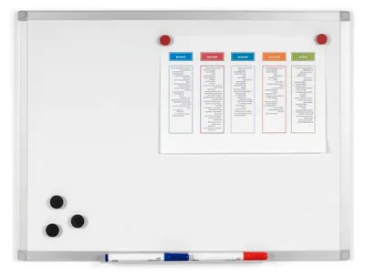 Produktbild von Bi-Office AYDA Whiteboard, lackiert, 600 x 450 mm