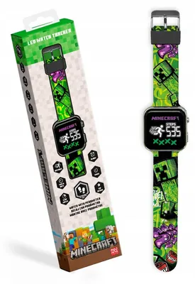 Image de Horloge Minecraft avec suivi LED
