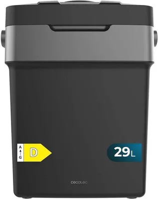 Image de Mini-réfrigérateur pour voitures et camping-cars, 29 litres, 12 V/220 V, économe en énergie, refroidissement et chauffage