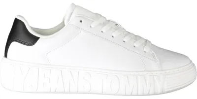 Produktbild von Moderner Herren-Sportschuh in Weiß mit kontrastierenden Details