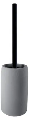 Produktbild von WC Bürste Gemma Steingut 11 x 44,5 cm - Grau