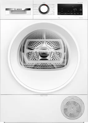 Produktbild von Bosch Serie 6 WQG243D6IT Wäschetrockner Freistehend Frontlader 9 kg Weiß