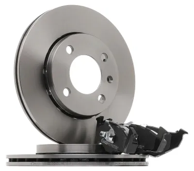 Produktbild von VAICO Bremsenset Vorne Bremsscheiben Beläge Satz für VW Lupo (6X1, 6E1) 239mm