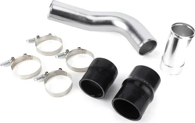 Obrázok produktu pre Hliníkové potrubie medzichladiča so silikónovými objímkami, skrutkami, svorkami, vhodné pre Ford F-250 F-350 F-450 6.7 PowerStroke 11-16