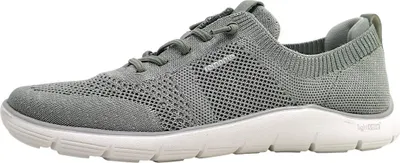 Image de Remonte, chaussures de sport à lacets, couleur verte, style décontracté
