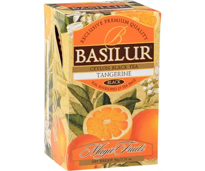 Zdjęcie produktu dla Basilur TANGERINE herbata czarna MANDARYNKA WANILIA - 25x2g