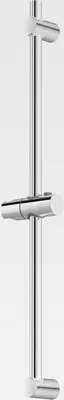 Produktbild von Duschstange 70cm, Brausestange mit Duschhalterung, Höhenverstellbar & 360° Drehbar, Duschstange Edelstahl mit Variable Wandbefestigungen, Anpassung an Bestehende Bohrlöcher – Chrom