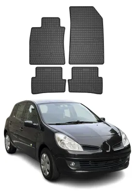 Immagine prodotto di 2005-2012 Renault Clio tappetini in gomma nero 4 pz