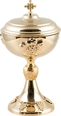 Produktbild von Ciborium vergoldet H 28 cm