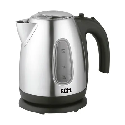 Obrázek produktu pro Rychlovarná konvice EDM Konvice z nerezové oceli černé barvy 2200 W 1,7 l