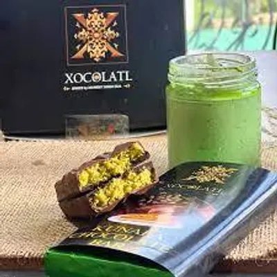 Produktbild von Xocolatl Kunafa Chocolate Bar Dubai Style Schokolade 80g (Indien)