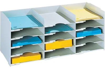 Zdjęcie produktu dla PaperFlow 531.02, Polistyren (PS), Szary, A4, 674 x 304 x 313 mm, 1 szt.