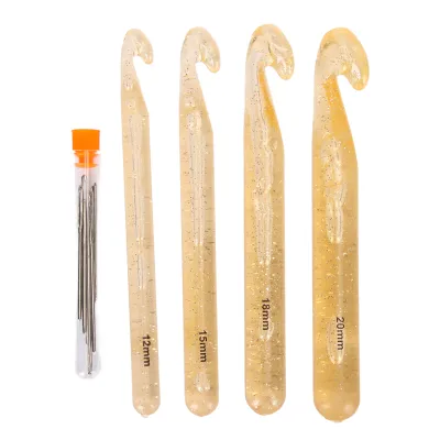Produktbild von Großes Häkelnadelset,Häkelnadelset,Große Häkelnadel,Große Häkelnadeln,Professionelle Häkelnadel,Häkelnadeln