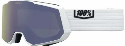 Obrázok produktu pre 100% Snowcraft XL White/HiPER White Mirror/HiPER Violet Mirror Lyžiarske okuliare