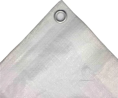 Produktbild von Gewebeplane 4 x 6 m weiß 180g|m² 450406