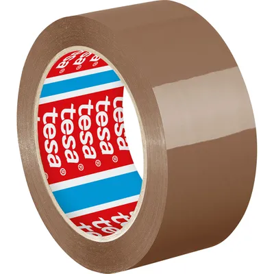 Produktbild von tesapack PP 4195, 66m 50mm brązowy - Taśma pakowa-