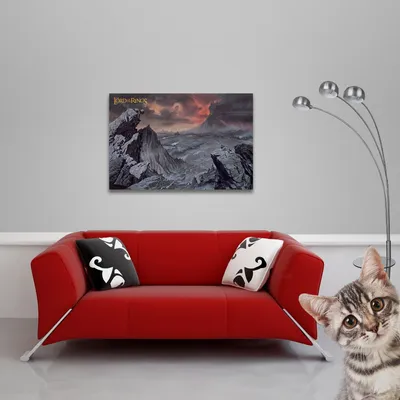 Produktbild von Lord of the Rings, The - Poster - Mount Doom + 1 Ü-Poster der Grösse 61x91,5cm