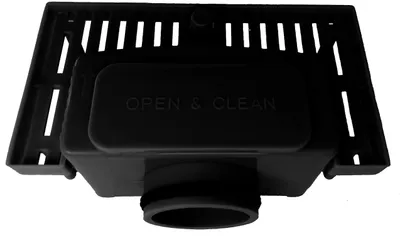 Produktbild von AQUA HEATING Siphon Kontrollöffnung Doppelflügel Dichtung für Linearen Bodenablauf Wandablauf Seitenablauf Siphon NBR für Duschrinne Duschablauf 36-38mm Schwarz