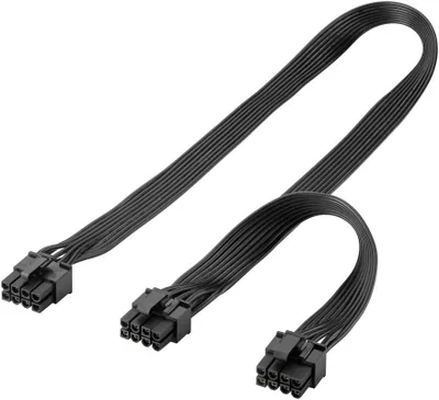 Produktbild von Netzteil-Kabel 8-Pin-Stecker auf Dual 6+2-Stecker für PCIe