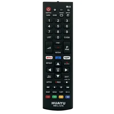 Produktbild von Universelle Fernbedienung für LG LCD/LED/3D/Smart-TVs mit Netflix- und Amazon-Taste