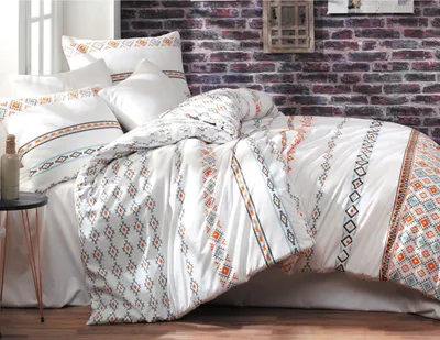 Zdjęcie produktu dla Bawełniana pościel Etnico Rozmiar: 140x200 + 70x90 cm
