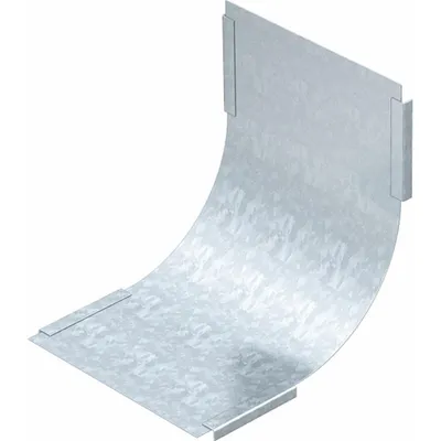 Produktbild von Obo Bettermann 7130805, Eckverbindungsbeschlag, Zink, Stahl, 90°, 100 mm
