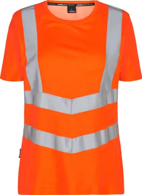 Produktbild von F. Engel Safety Damen T-Shirt, Orange, Gr. L