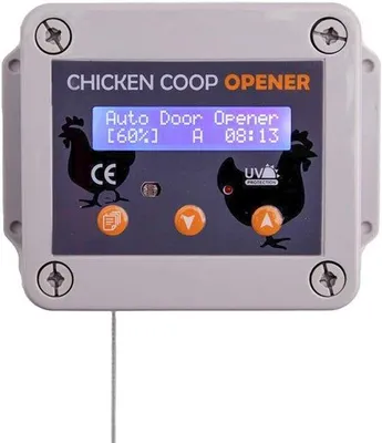 Produktbild von Famanu Automatischer Türöffner für Hühnerstall - Ideal für Tierliebhaber