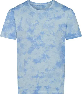 Produktbild von Just Ts JT022 | Tie-Dye Batik T-Shirt - Farbe: Blue Cloud - Größe: XS