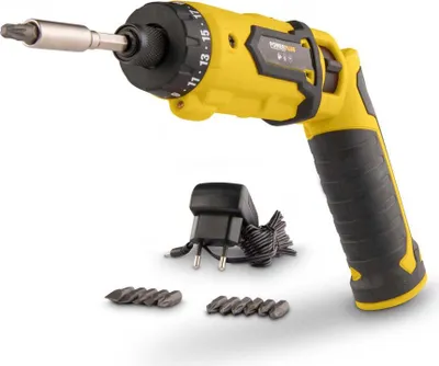 Obrázek produktu pro PowerPlus POWX00410 - Aku šroubovák 7,2V Li-ion + přísl.